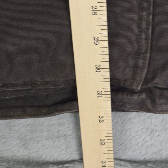 Carhartt Dark Brown C61 Sandstone Ridge Jacket Size 2XL Sherpa Lined Workwear - Picture 10 of 14